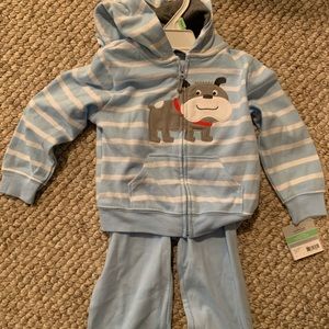 NEW Carter’s 2 piece - sweatshirt and pants